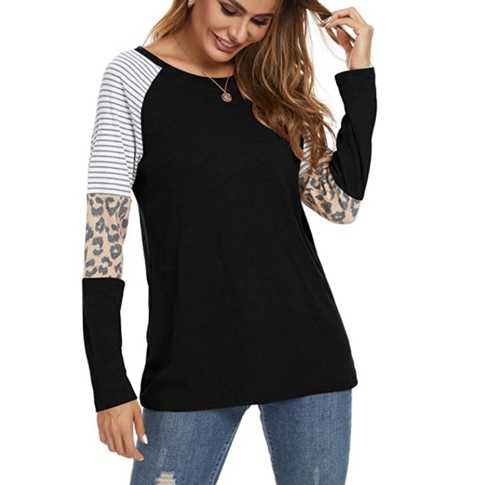 🐾Womens Leopard Print Long Sleeve Top🐾